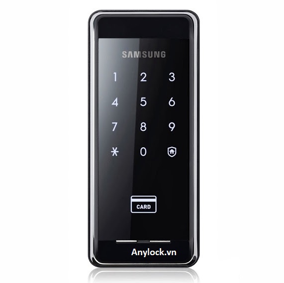 Ứng dụng của khóa vân tay Samsung trong hệ thống kiểm soát ra vào.